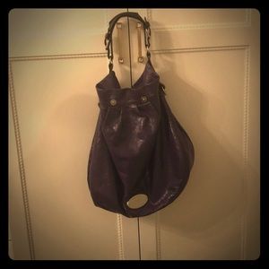 A lovely purple Mulberry purse